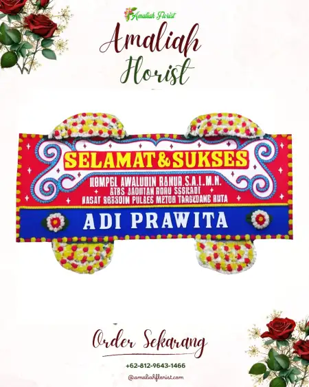 Papan Bunga Ucapan Selamat Sempor Lor